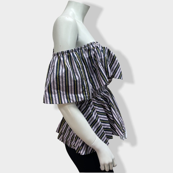 FIGUE Estella‎ Striped Blouse - Picture 6 of 7